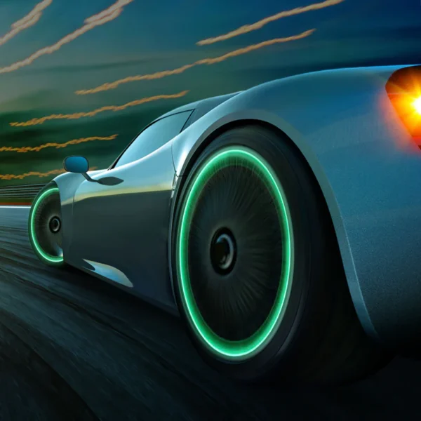 Car Luminous Tire Valve cap(4 pcs set) - Image 5