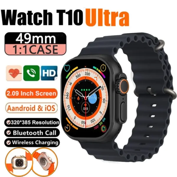 Ultra 2.09 Infinite Display Smartwatch - Image 2
