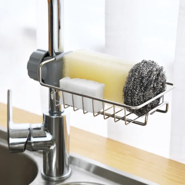Stainless Steel Faucet Shelf - Image 3