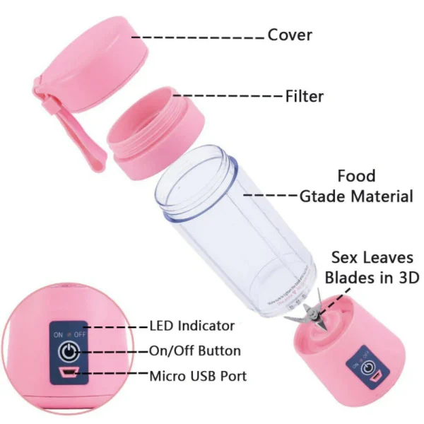 Portable Juicer Blender - Image 8