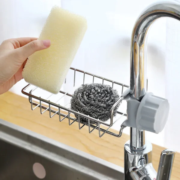 Stainless Steel Faucet Shelf - Image 4